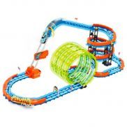 G2412-497 Cветящийся автотрек-игрушка с машинкой-перевертышем (3 неон. петли 360°,1 машинка), 91 дет G2412-497 Cветящийся автотрек-игрушка с машинкой-перевертышем (3 неон. петли 360°,1 машинка), 91 дет