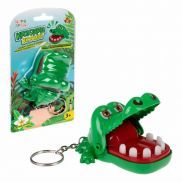 Т25088 1toy ИГРОДРОМ мини "Крокодил укусил", блистер 16,1*9,2*4,8см