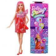 JFY68 Игрушка. Кукла Barbie "Party Unboxed" серии "Бьюти-вечеринка" (красно-розовый)