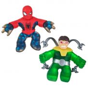 40894 Игровой набор тянущихся фигурок Человек-Паук и Доктор Осьминог. ТМ GooJitZu
