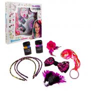 Т16788 Lukky Бьюти-Дизайн набор для дизайна волос "Цветные Локоны",кор.
