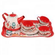 361969 Игровой набор Infanta Valeree «Посуда», красный