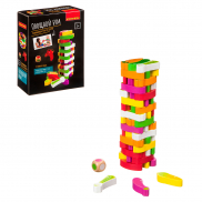 ВВ4179 Развивающие игры из дерева Bondibon Игра-баланс «Овощной бум», башня из овощей, Box 24,3×7×18