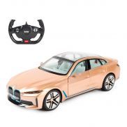 98300 Игрушка транспортная 'Автомобиль на р/у BMW i4 Concept' 1:14, 2,4G, открываемые дверцы, свет.