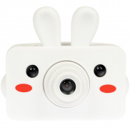 ВВ4861 Детский цифровой фотоаппарат «Заяц» Bondibon, видео, фотосьемка, три игры, MP3