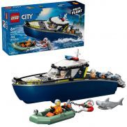 60456 Конструктор Сити "Погоня на полицейской лодке"