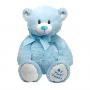50067 Игрушка мягконабивная Медвежонок My First Teddy серии Classic (голубой), 20см