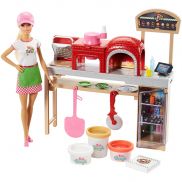 FHR09 Набор Barbie Пицца-шеф, 14 см FHR09 Набор Barbie Пицца-шеф, 14 см
