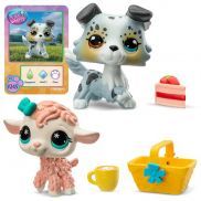00708_LPS Игровой набор "Пара друзей" Пикник у коттеджа (2 фигурки: Колли и Овечка)