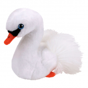 41035 Игрушка мягконабивная Лебедь белый Gracie серии 'Beanie Boo's' 15см