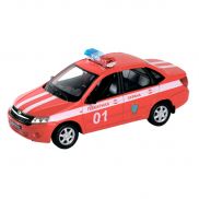 43657FS Игрушка Модель автомобиля 1:34-39 LADA Granta Пожарная охрана