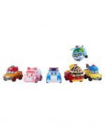 ZR-915 Игровой набор Robocar Poli из 6 трансформеров мини