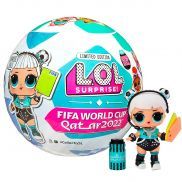 586357 Кукла LOL в шаре Чемпионат мира по футболу 2022