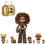 425991-INT Набор кукол LOL в золотом чемоданчике "Семья Royal Bee"