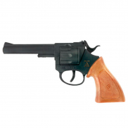 0423F Игрушка Пистолет Rodeo 100-зарядные Gun, Western 198mm, упаковка-карта