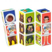GEO124 Набор Магнитные кубики Magicube Мешай и сочетай (9 шт) TM toys