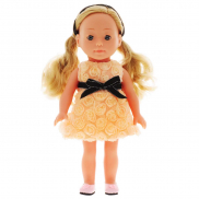 BD1601-M37 Кукла Bambolina Boutique 30 см, 2 вида в ассортименте, изготовлена из ПВХ,подвижные глаза