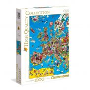39384 Мозаика 1000 эл. "Карта Европы"