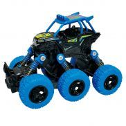 FT61069 Игрушка Багги die-cast 6*6, 18 см,  инерционный механизм, рессоры, синий Funky toys