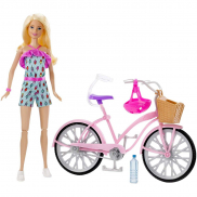 FTV96 Кукла Барби на велосипеде