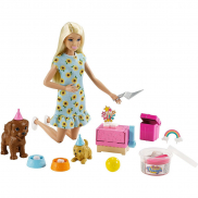 GXV75 Игровой набор Barbie Вечеринка для щенков