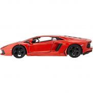 31210 Машинка die-cast Lamborghini Aventador LP 700-4, 1:24, оранжевая, открывающиеся двери