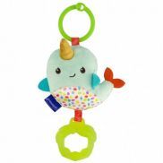 301058 Подвесная игрушка-погремушка "Нарвал" Infantino