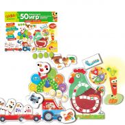 R54312 Lisciani Carotina Preschool Игра развивающая "50 игр"