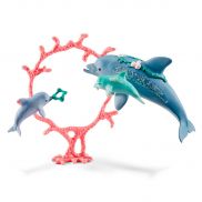 41463 Набор Мама дельфин с детенышами"