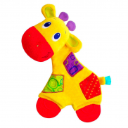 8916-3 Развивающая игрушка «Самый мягкий друг» с прорезывателями, жираф