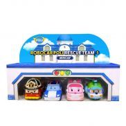 MRT-760 Игровой набор Robocar Poli из 4 машинок мини