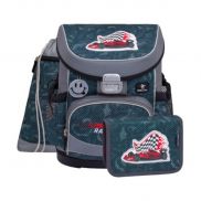 BEL-FIT-405-33-P15-S НАБОР: Ранец школьный Belmil MINI-FIT, 36х28х19 см, 17л., вес 850 гр. с мешком