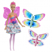 FRB08 Кукла Barbie Фея с летающими крыльями серия "Дримтопия"