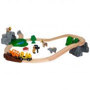 33960 BRIO Игровой набор Сафари, 26 элементов 69,8х54,6х9 см., кор. 34,5х34,5х12 см.