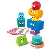 E0531_HP Головоломка "Умняша" Геометрическая башня (блоки монтессори) 