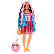 HDJ46 Кукла Barbie серия "Экстра" в платье (баскетбольный стиль)
