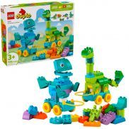 10451 Конструктор Дупло 3в1 «Динозавры на колесах»