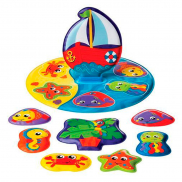 0186379 Игрушка. Набор игрушек для купания 'Морское путешествие'