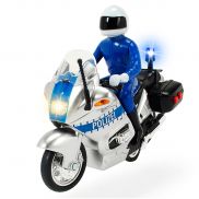 203712004 Игрушка Полицейский мотоцикл на бат. (свет, звук) 15 см в асс