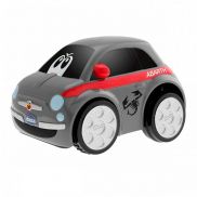 Игрушка Турбо машина "Fiat turbo-touch 500", серая, 2 года