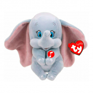 41095 Игрушка мягконабивная Слоненок DUMBO со звуком, 15 см