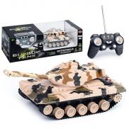 М85893 Боевой танк на ик-упр. Play Smart, Full Func, аккум./адаптер, BOX 49,5x15x14,5 см, корич.хаки