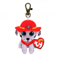 41277 Игрушка мягконабивная на брелоке Щенок Marshal серии "Beanie Boo's Paw Patrol"