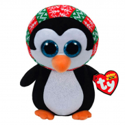 37148 Игрушка мягконабивная Пингвин Penelope серии "Christmas Collection", 24 см