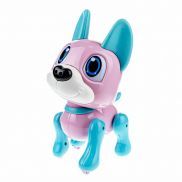 Т21088 1toy RoboPets игрушка интерактивная робо-щенок Чихуахуа роз-голубой, свет, звук эффекты