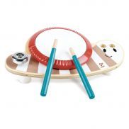 E8532_HP Музыкальная игрушка для малышей Барабан "Улитка" серия Пастель