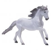 AMF1002 Игрушка. Фигурка животного "Лузитанская лошадь, белая"