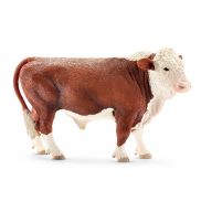 13763 Игрушка. Фигурка животного 'Херефордский бык'