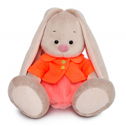 SidS-240 Игрушка мягконабивная Зайка Ми в оранжевой куртке и юбке (малый)
