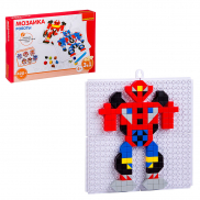 ВВ3030 Логические, развивающие игры и игрушки Bondibon Мозаика «Роботы», 420 дет., Box 30x4.5x21 см